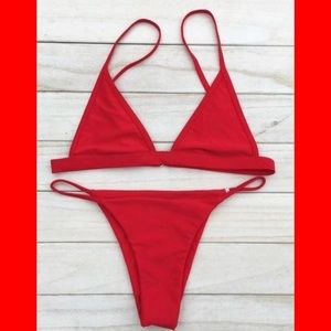 Bikini Halter Strap Brazilian Bottom